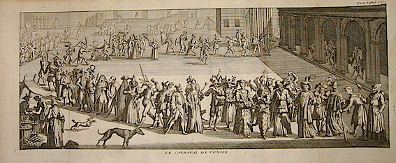 Van der Aa Pieter (1659-1733)  Le Carnaval de Venise 1706 Leida